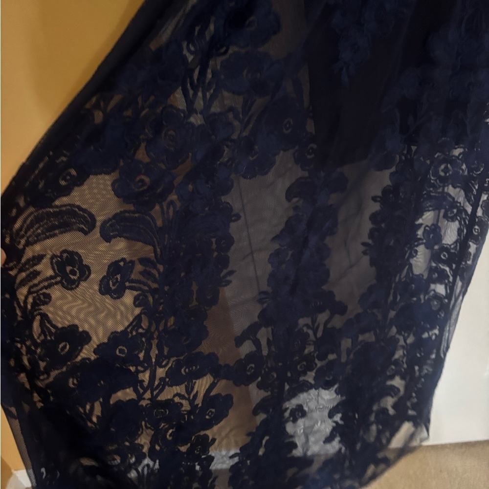 For Love And Lemons Navy Long Sleeve Dress - Picture 4 of 8